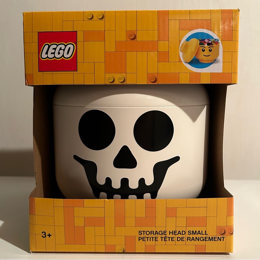 LEGO Storage Head (Small) Halloween Skull